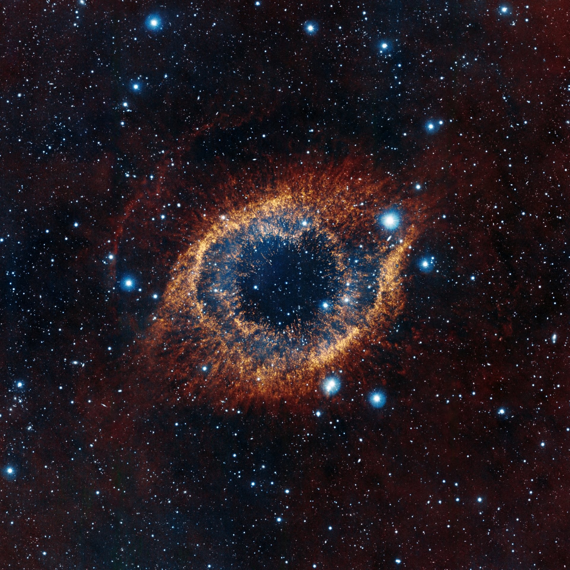 helix nebula snail constellation aquariu