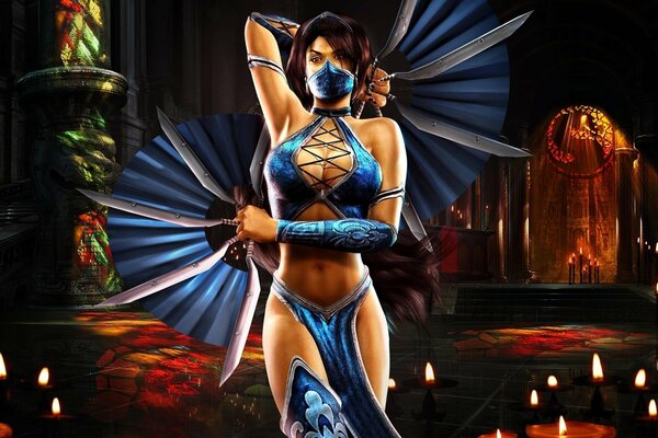 Kitana Mortal Kombat grande immagine