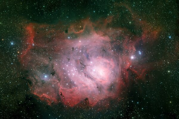 Sternbild Schütze im Nebel ngc 6523