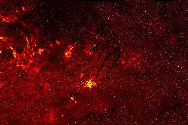 Colore naturale della Via Lattea