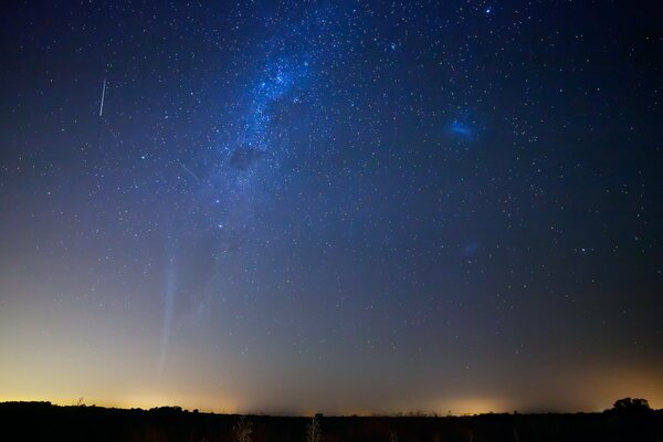 Belle image d un amas d étoiles