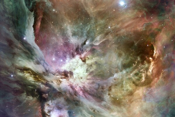Beautiful Orion Spitzer nebula