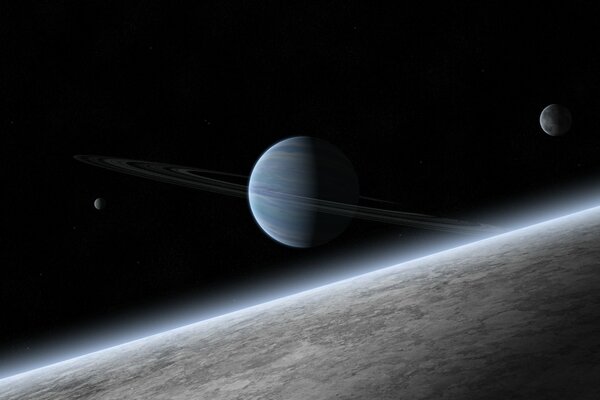Planetary satellites of celestial bodies