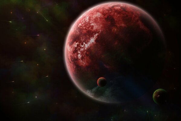 Kosmos gwiazdy planety galaktyka