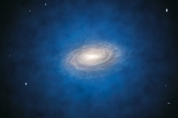 Formation of a planet in outer space