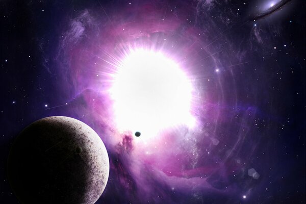 La luce intensa dell ignoto davanti