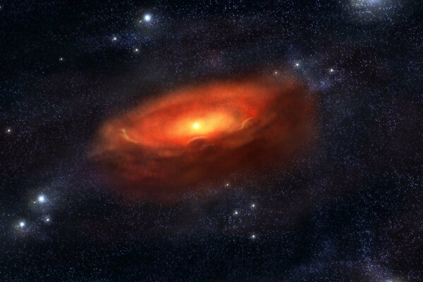 Attraverso la nebulosa cosmica si apre una porta tra le galassie