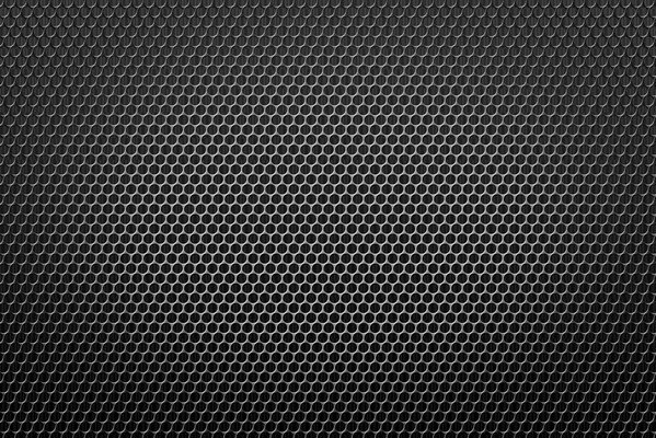 Texture, black metal mesh