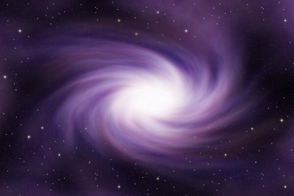 A huge black hole in the center of the galaxy