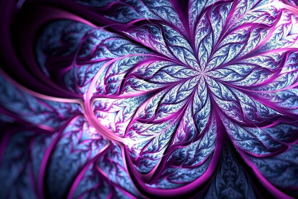 Blurred pink and purple petals