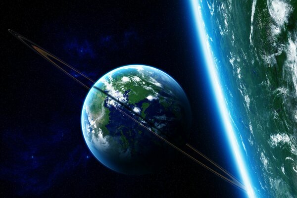 Planeten sind Zwillinge anderer Welten mit Asteroidenringen und Staubringen