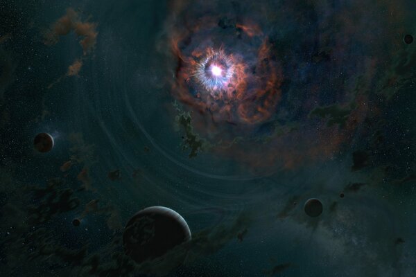 Los últimos cuatro planetas del sistema solar