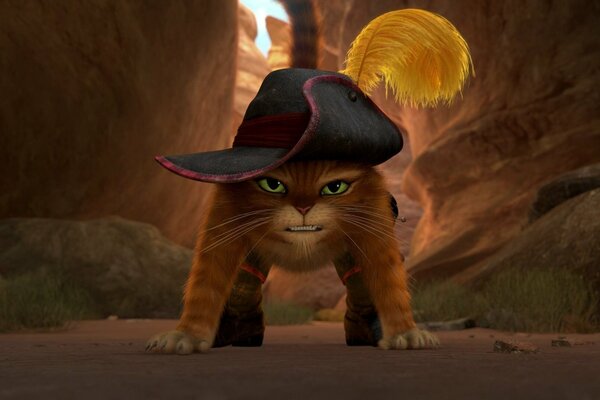Puss in boots wants to eat someone