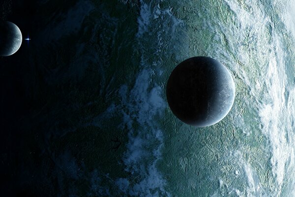 Fotos del planeta desde el espacio con satélites