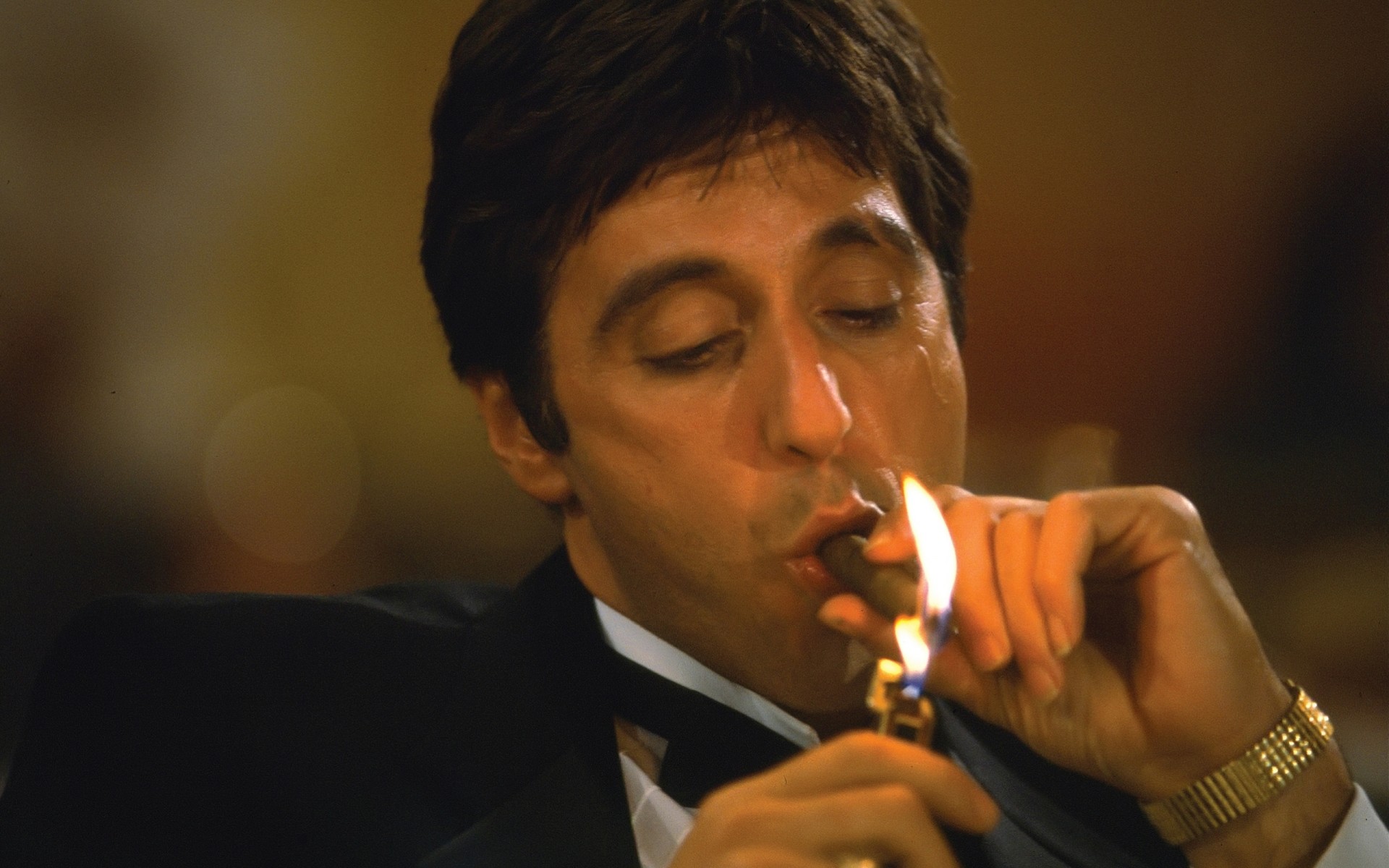 al pacino le visage avec la cicatrice