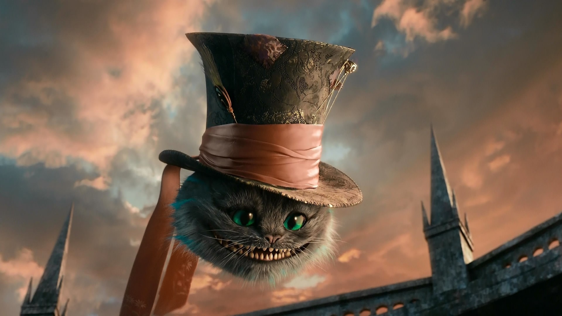 gatto cappello alice nel paese delle meraviglie cheshire