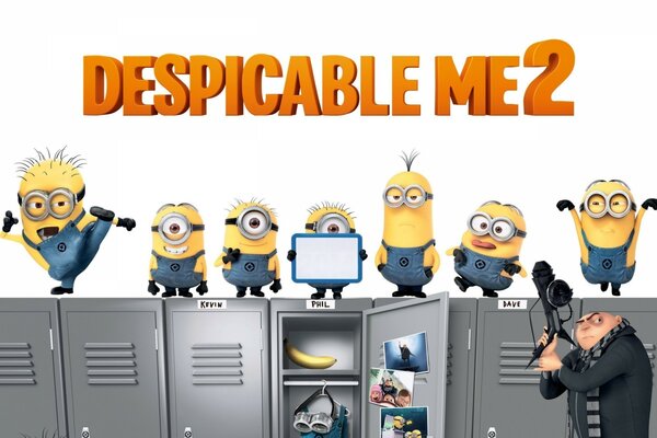 Despicable me dos. Minions hooligans