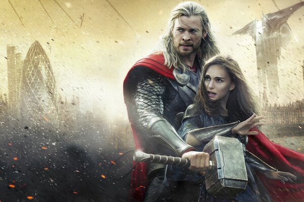 Der Film Thor und das Mädchen des Helden