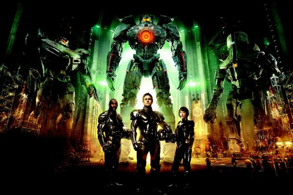 Fantastico screensaver. Il film Pacific Rim .