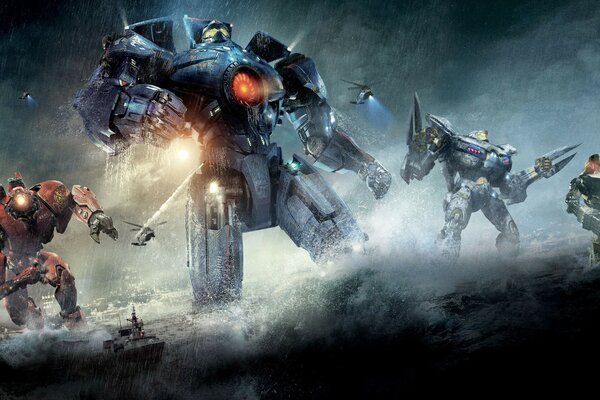 Robots from the Pacific Rim