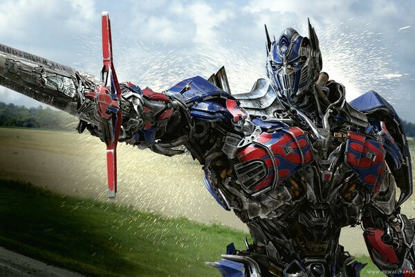 Robot Optimus Prime. Trasformatori