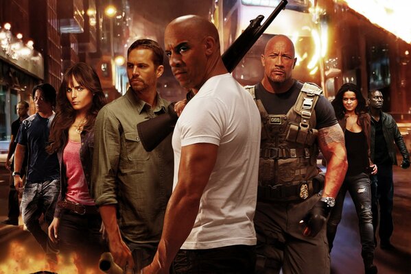 Acteurs principaux du film Fast and Furious 6