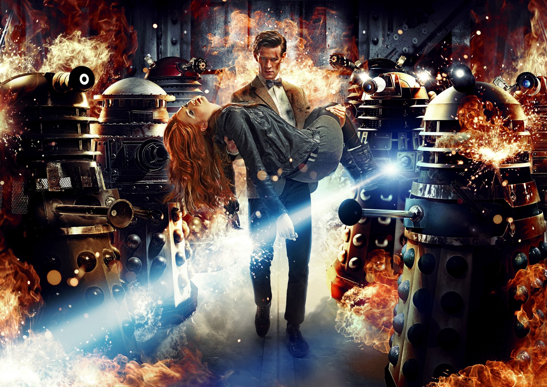 dottore serie tv matt smith daleks doctor who