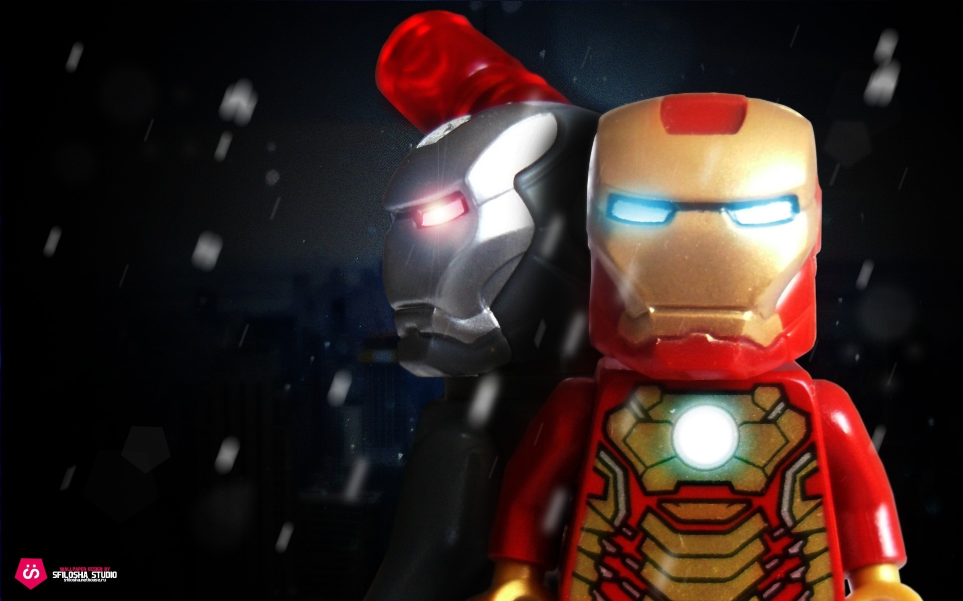 iron man schwarzer hintergrund