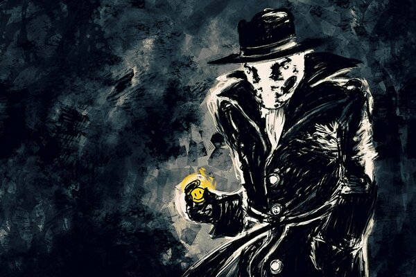 Imagen de Rorschach de la película Guardianes