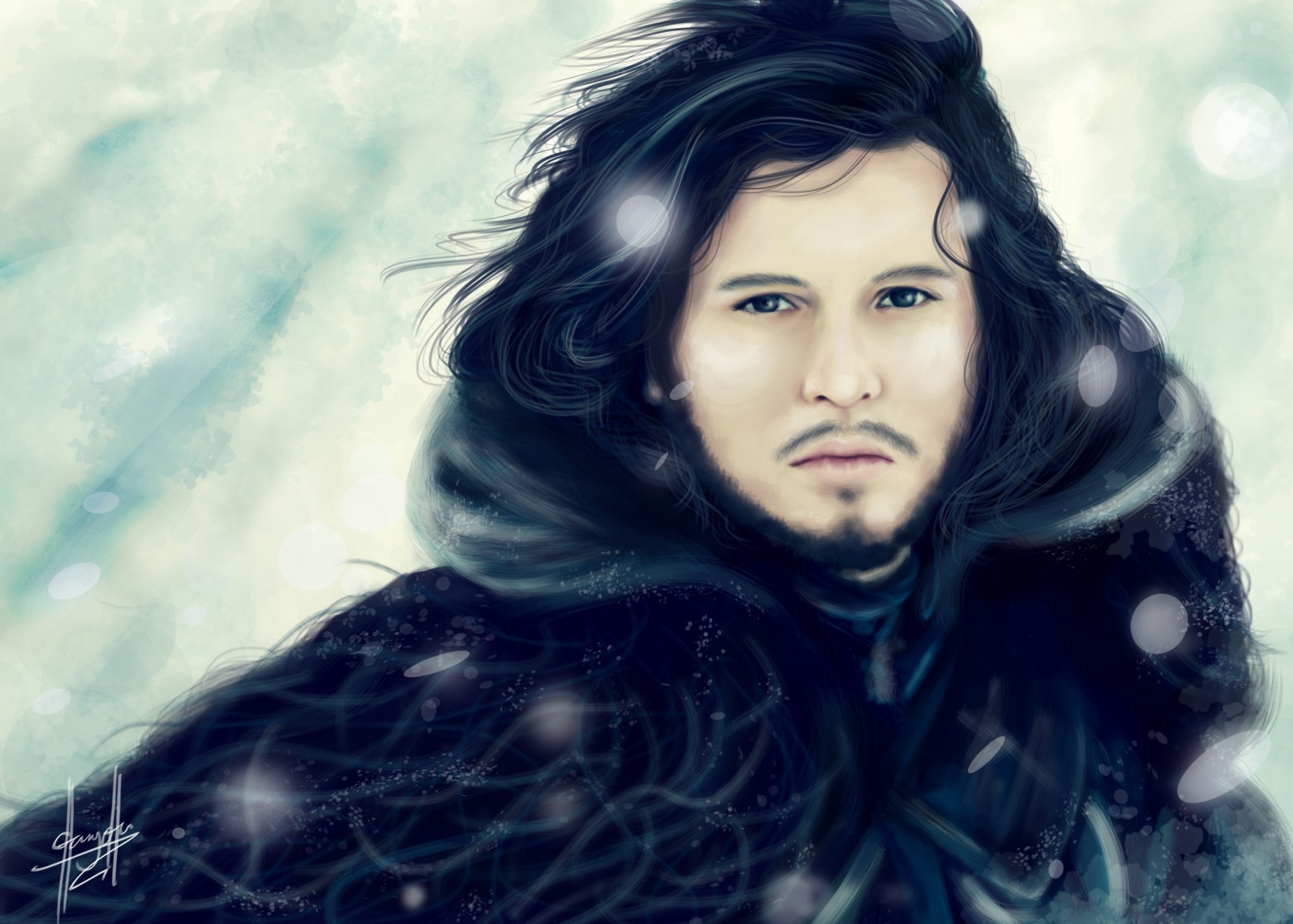 john snow man snow game of thrones a song of ice and fire