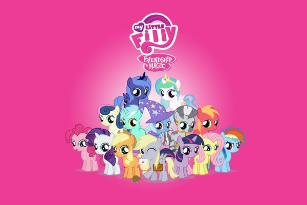 Pony da cartone animato per bambini