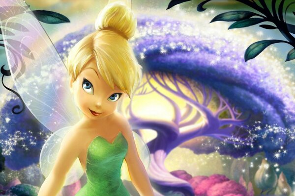 Fabulous magic of tinker bell cartoons