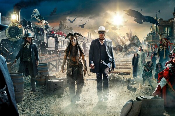 Affiche du film Lone ranger