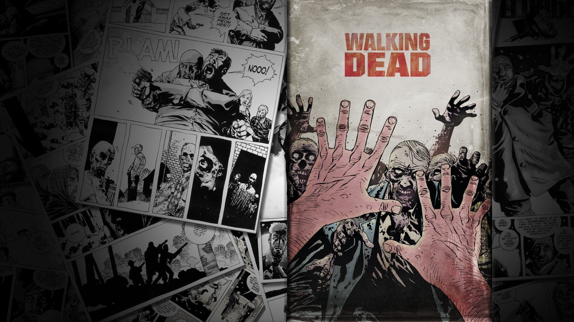 the walking dead cómics zombies