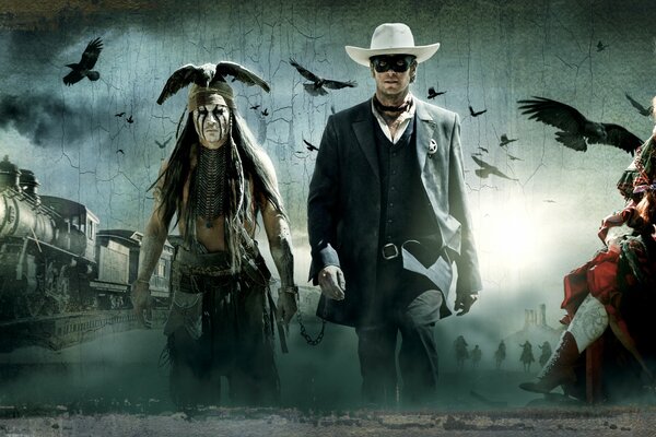 Johnny Depp Western el llanero solitario