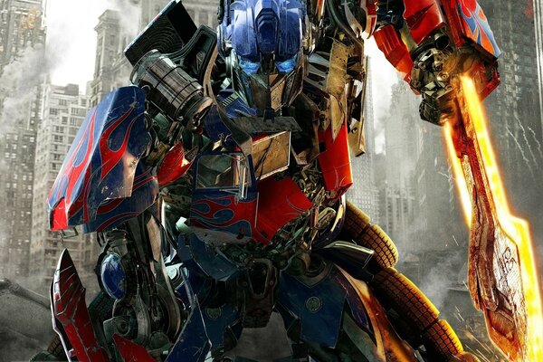 Gry Filmowe Optimus TRANSFORMERS