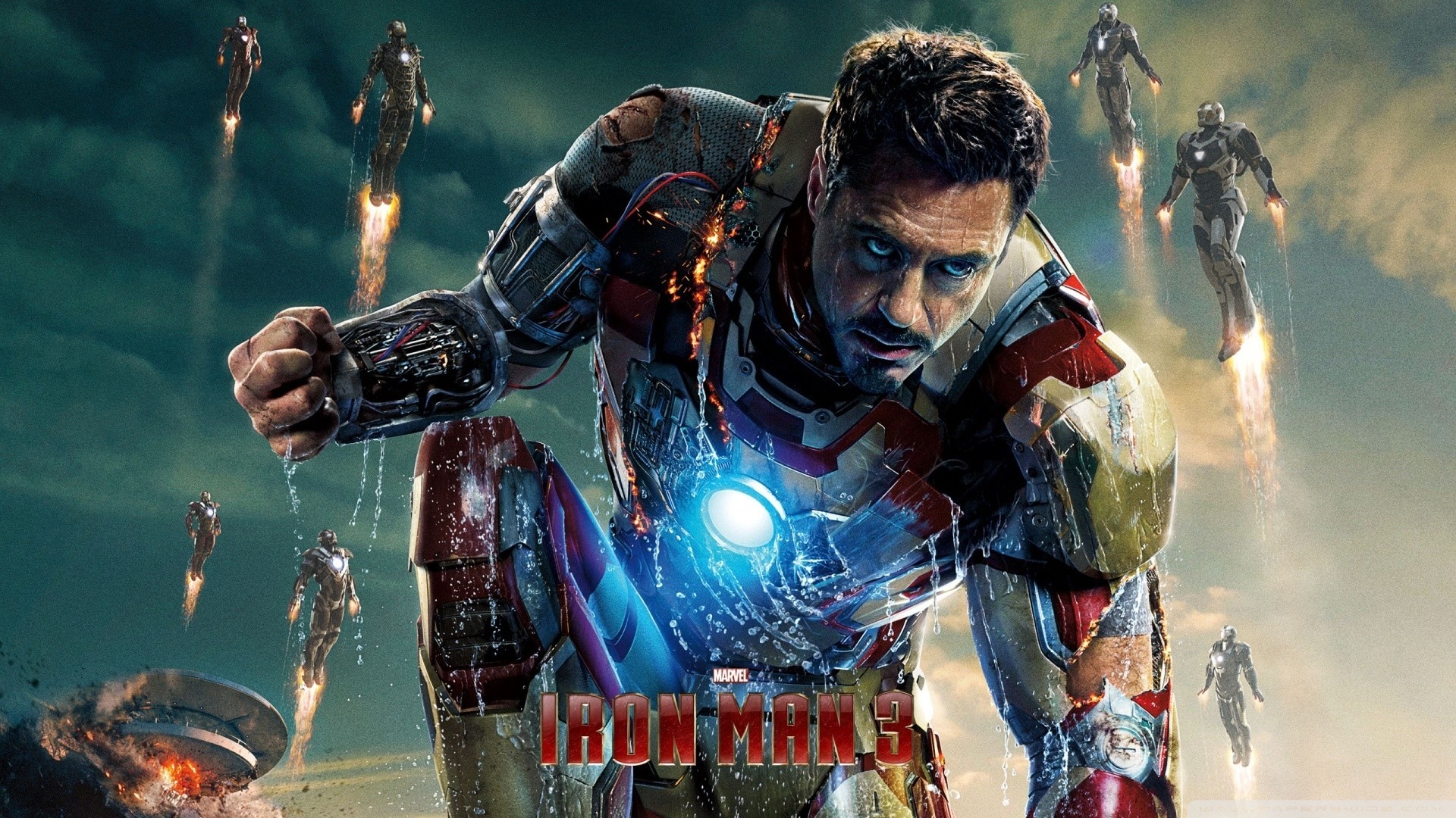 tony stark iron man robert downey 2013