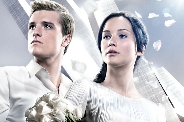 A frame from the movie The Hunger Games