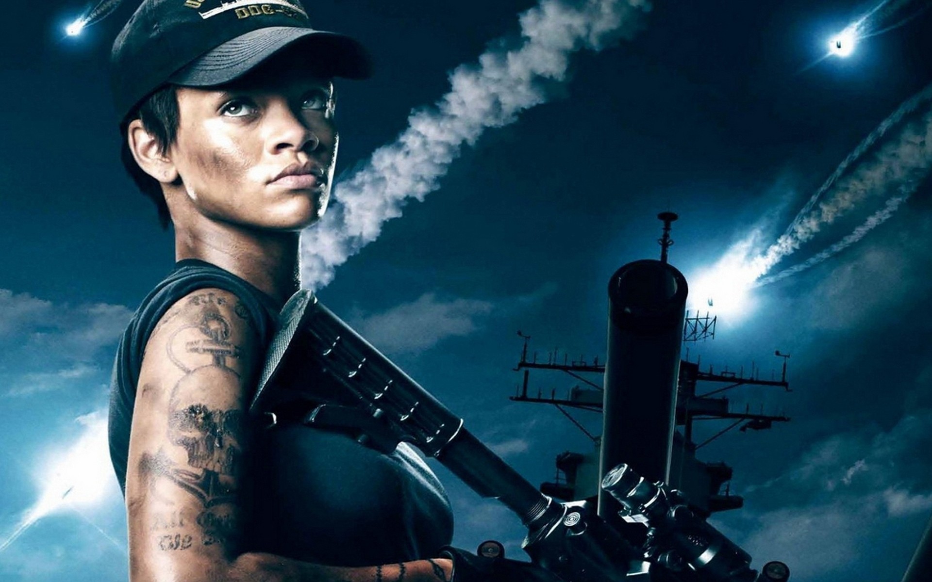 fiction rihanna sea battle celebrity singer