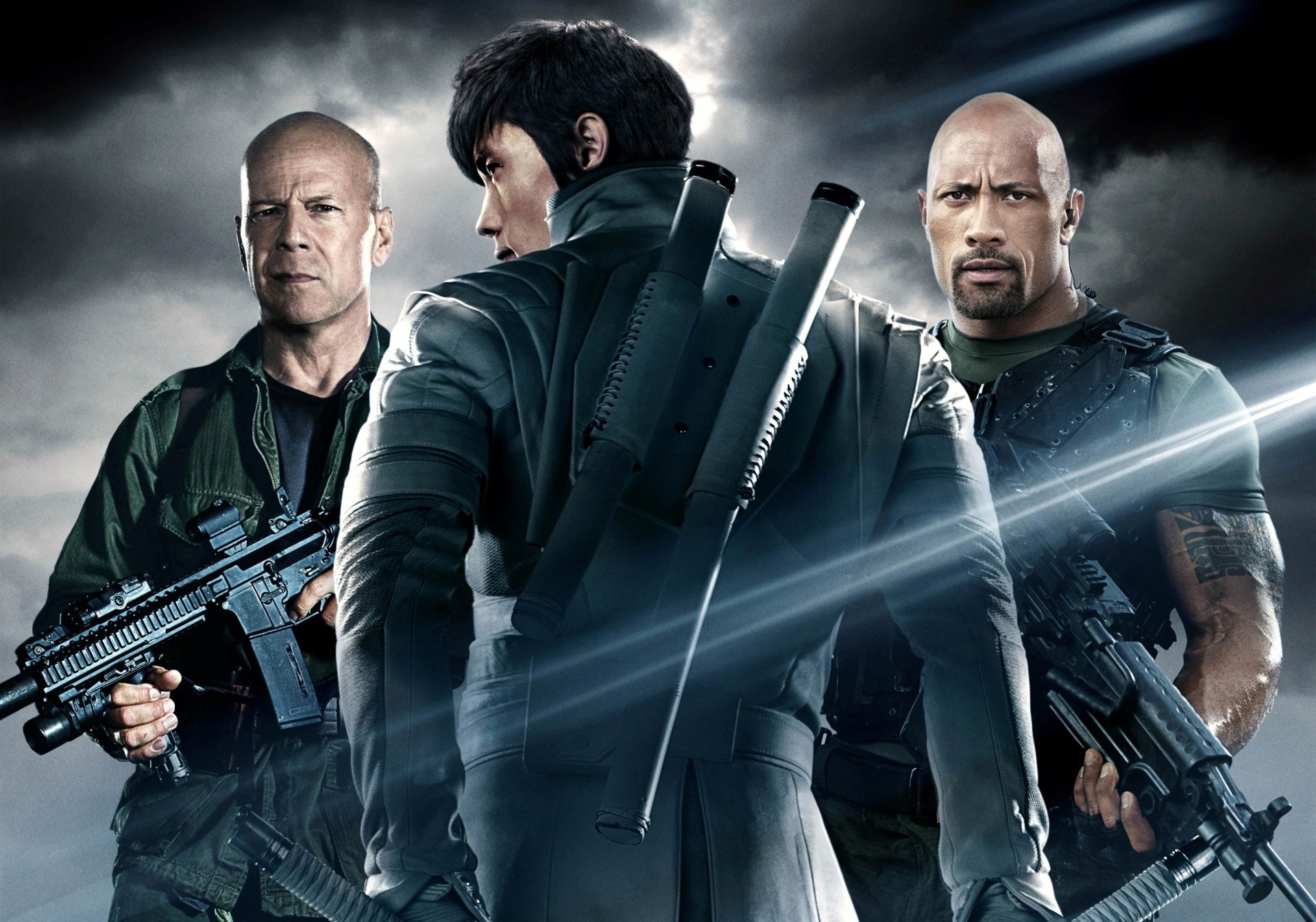 dwayne johnson bruce willis soldat américain lee ben hong