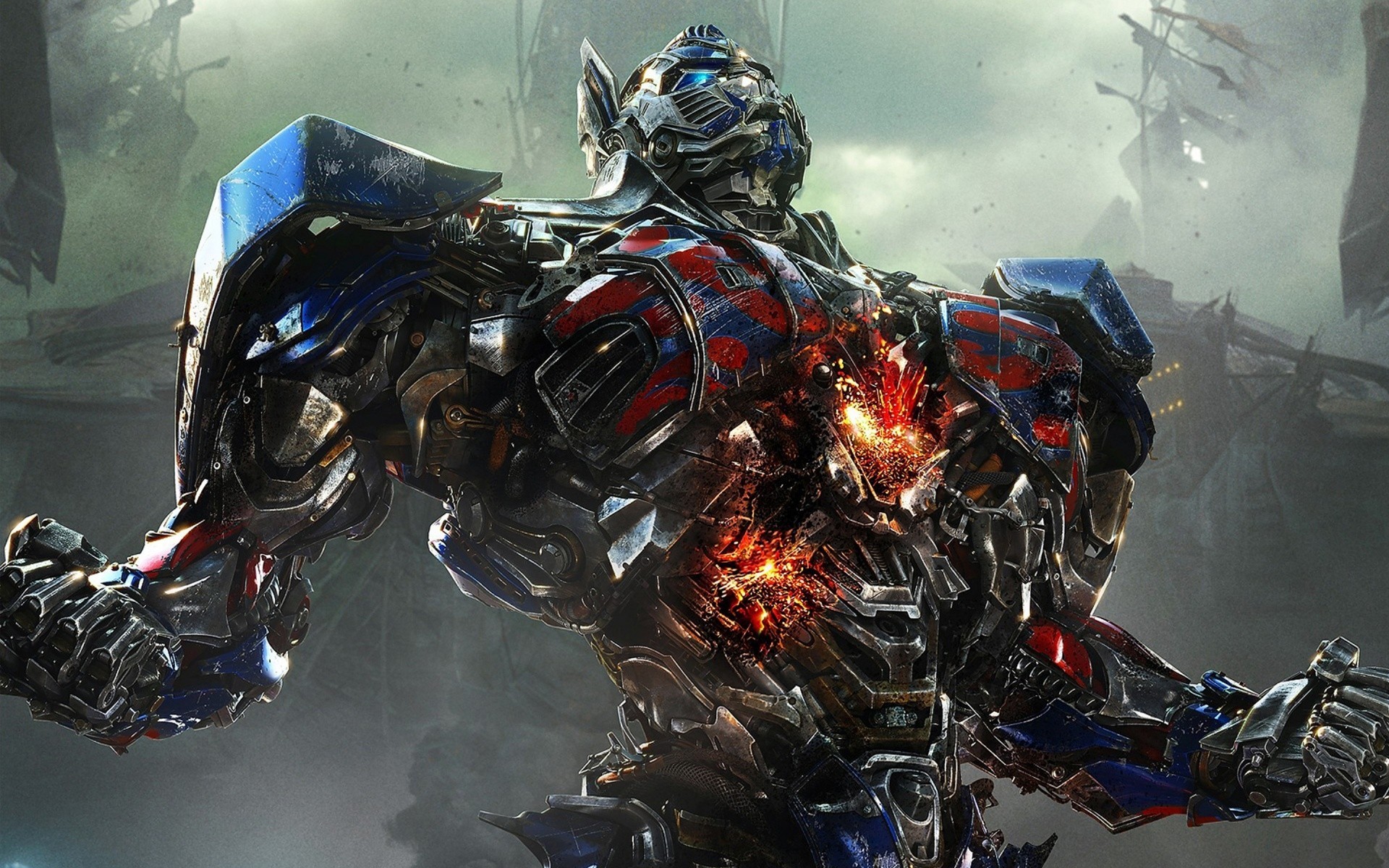 optimus prime armes robots science-fiction ère de l extermination transformateurs