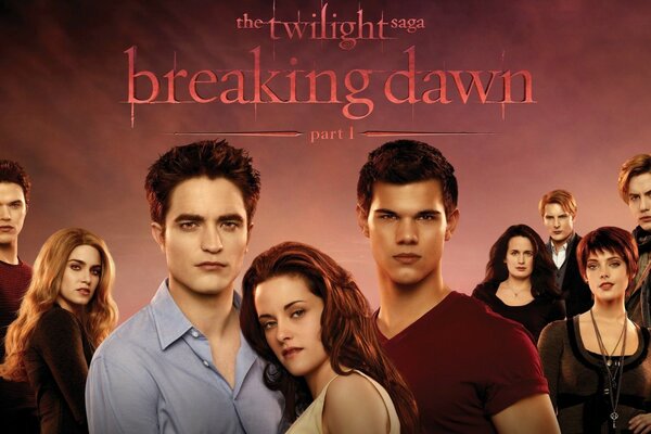 Attori del film Twilight. Poster