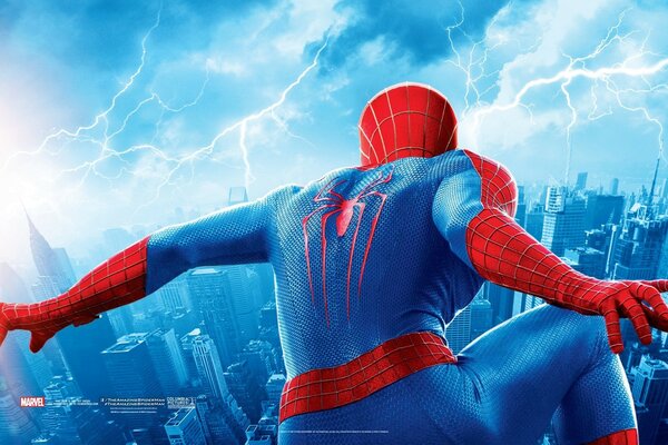 Andrew Garfield in the New Spider-Man