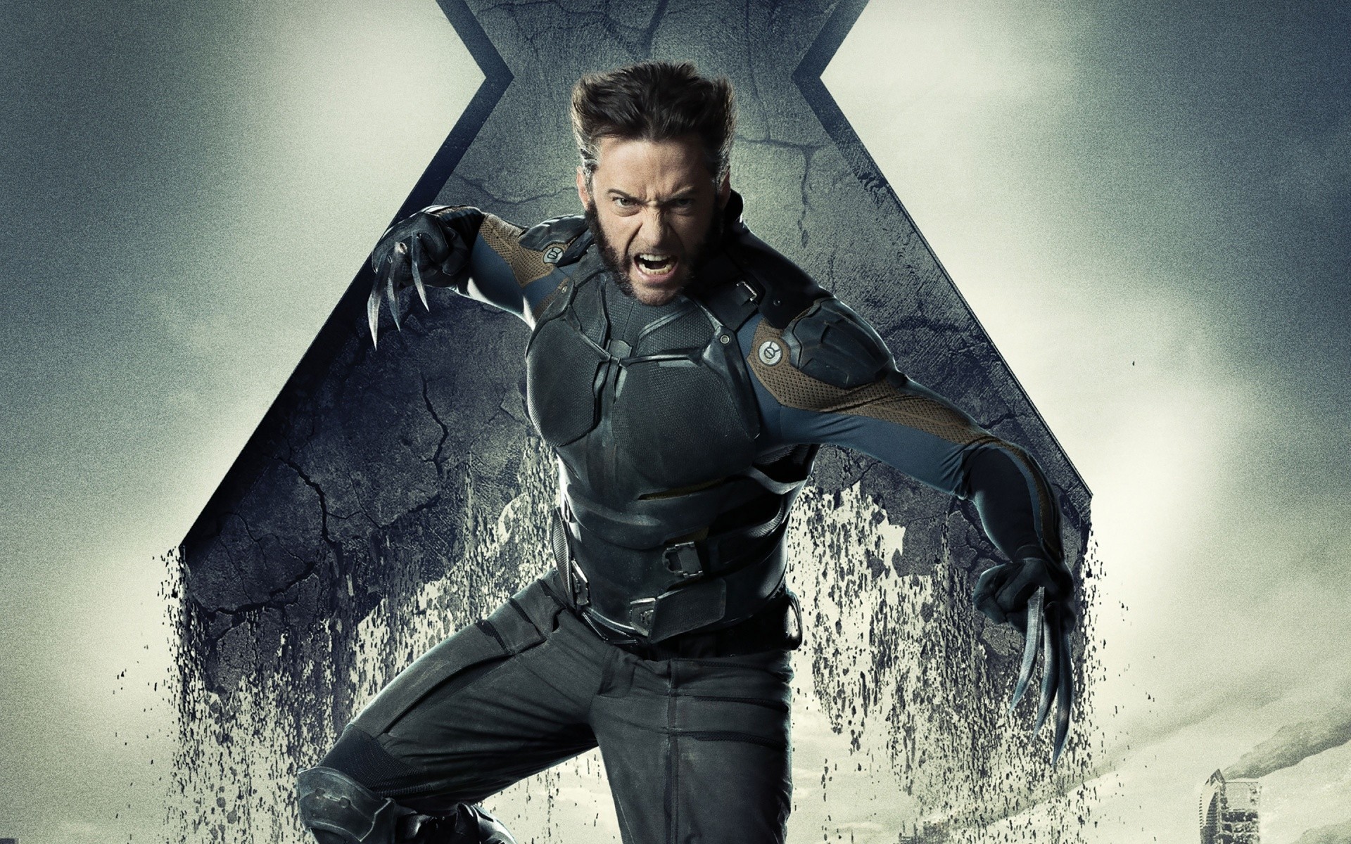 célébrités hugh jackman vue wolverine x-men marvel super-héros jours du passé acteurs