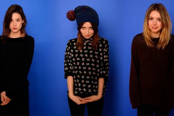 Emily Browning, Astrid Berges-Frisbee and Hannah Murray at the Sundance Film Festival 