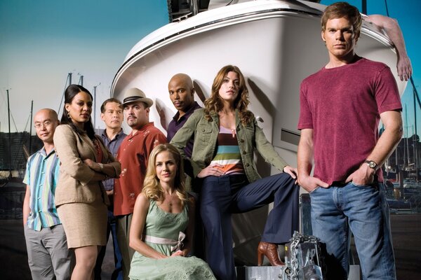 Fotos de los personajes de la serie Dexter