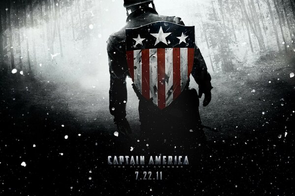 Poster for the movie Captain America