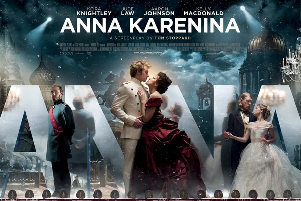 Cartel del drama Anna Karenina 