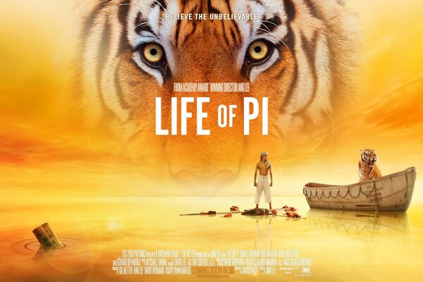 Cartel de la película la vida de PI