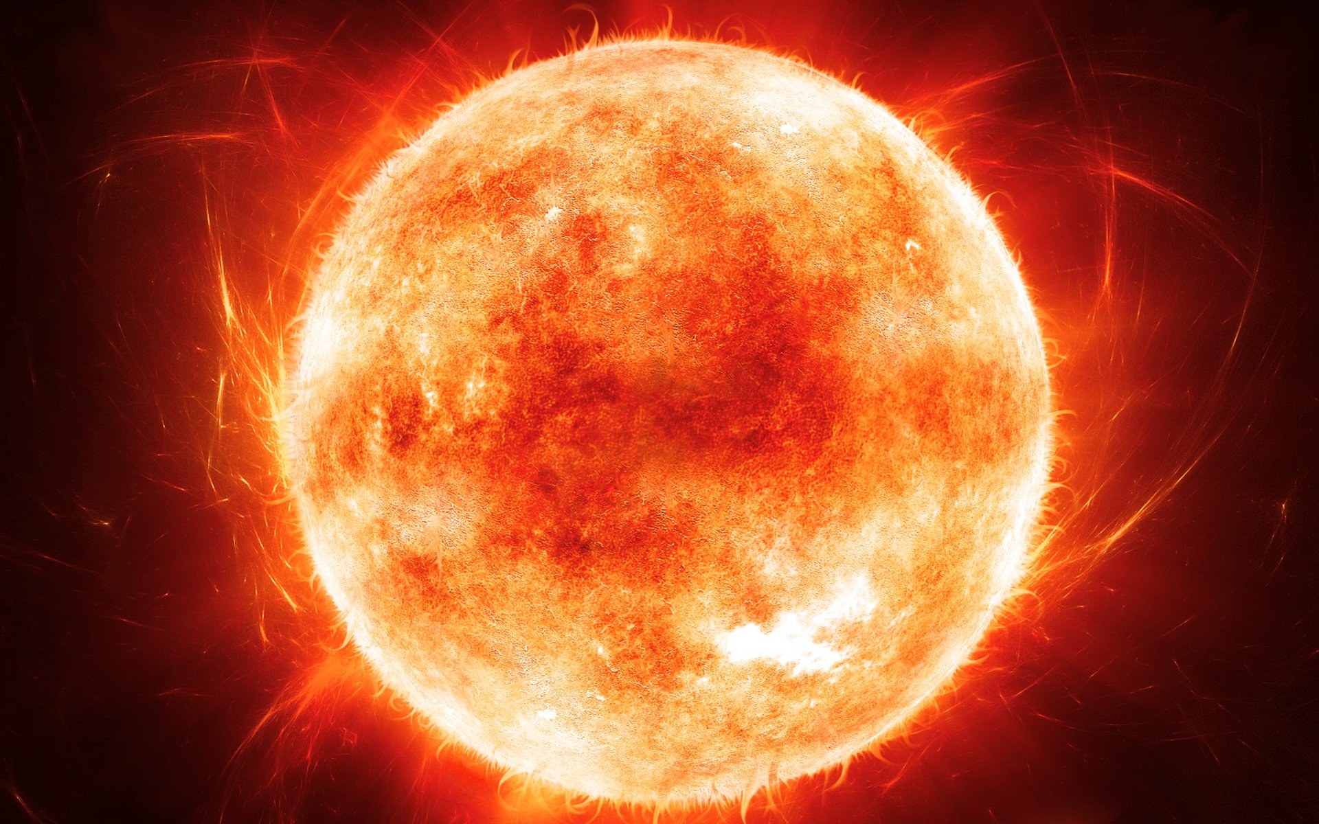 sole protuberanze espulsioni coronarie luce radiazione radiazione temperatura